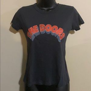 NWT Free People Black/Red The Doors Tee Size XS